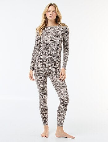 Camiseta de manga larga cuello redondo