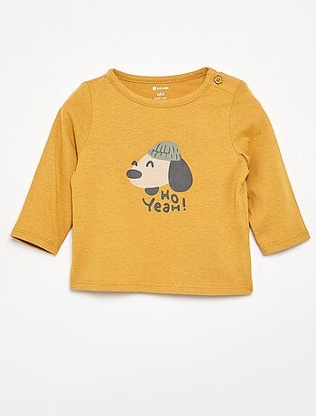 Camiseta de manga larga con estampado