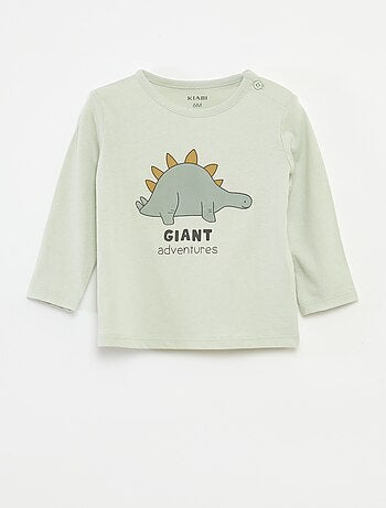 Camiseta de manga larga con estampado