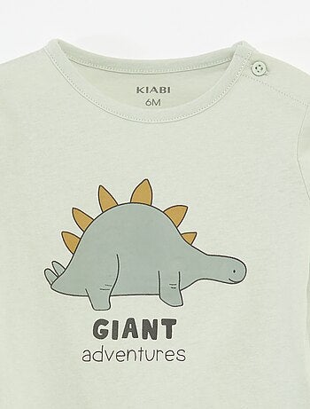 Camiseta de manga larga con estampado