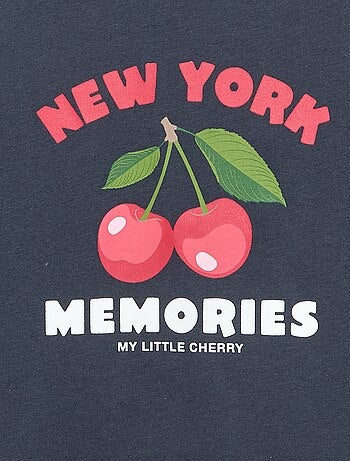 Camiseta de manga larga con estampado