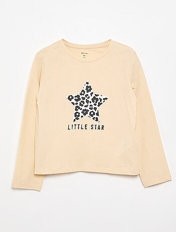 Camiseta de manga larga con estampado