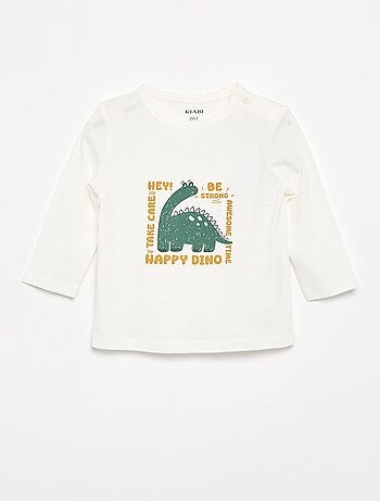 Camiseta de manga larga con estampado