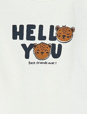 Camiseta de manga larga con estampado