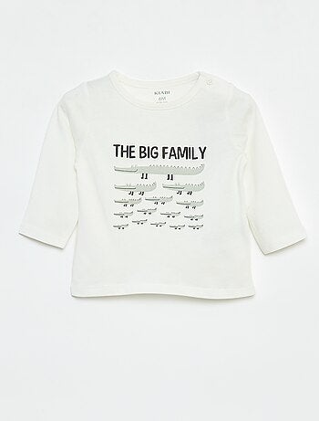 Camiseta de manga larga con estampado