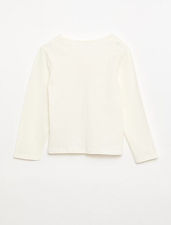 Camiseta de manga larga con estampado