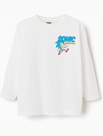 Camiseta de Manga Larga con Estampado