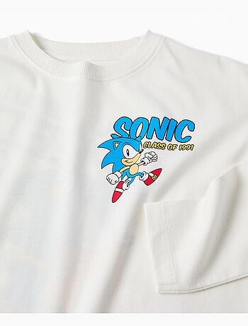 Camiseta de Manga Larga con Estampado