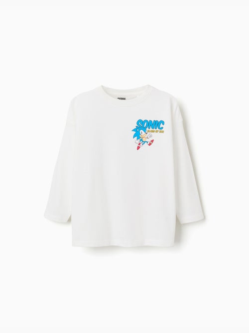 Camiseta de Manga Larga con Estampado - Kiabi