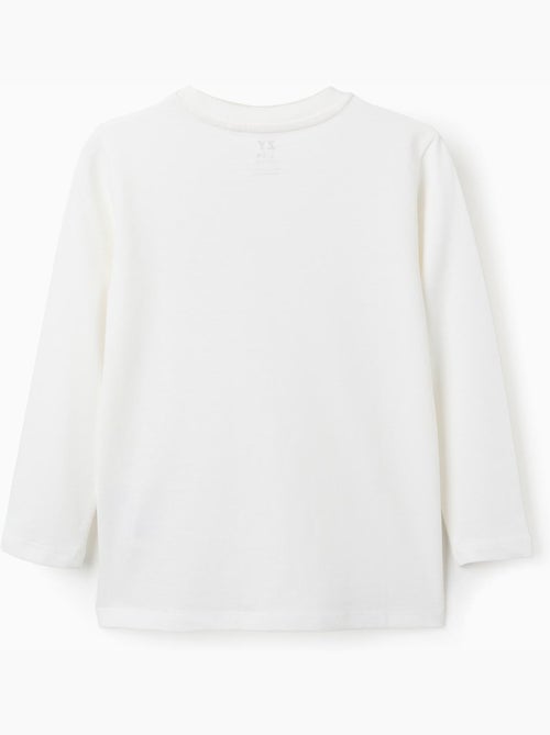 Camiseta de manga larga con estampado Creativity - Kiabi Camiseta de manga larga con estampado Creativity - Kiabi