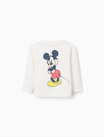 Camiseta de Manga Larga con Estampado de Mickey