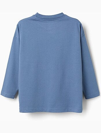 Camiseta de manga larga con estampado de Minecraft