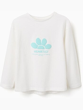 Camiseta de manga larga con estampado Imagination