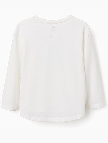 Camiseta de manga larga con estampado Imagination