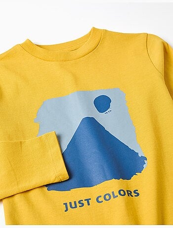 Camiseta de manga larga con estampado Art Thinker