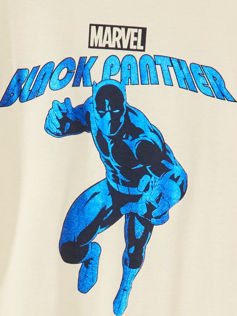 Camiseta de manga larga con estampado 'Marvel' BEIGE - Kiabi
