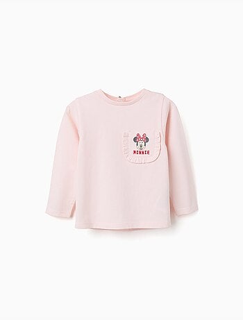 Camiseta de manga larga con estampado Minnie
