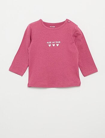 Camiseta de manga larga con estampado