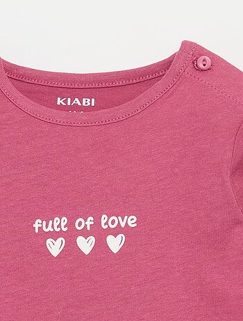 Camiseta de manga larga con estampado