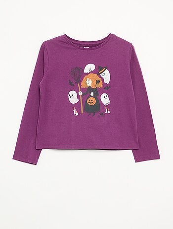 Camiseta de manga larga con estampado