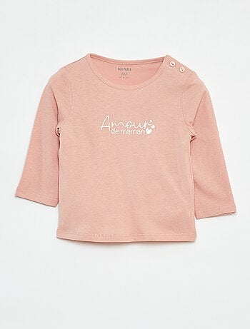 Camiseta de manga larga con estampado