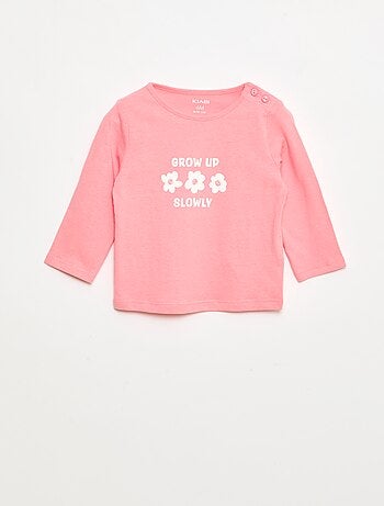 Camiseta de manga larga con estampado