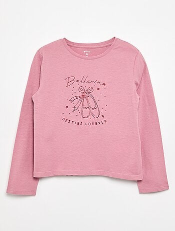 Camiseta de manga larga con estampado