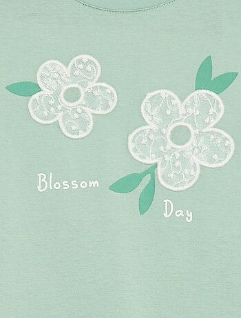 Camiseta de manga larga con lentejuelas