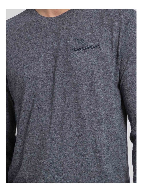 Camiseta de manga larga cuello redondo de puro algodón JABERTOLO - Kiabi