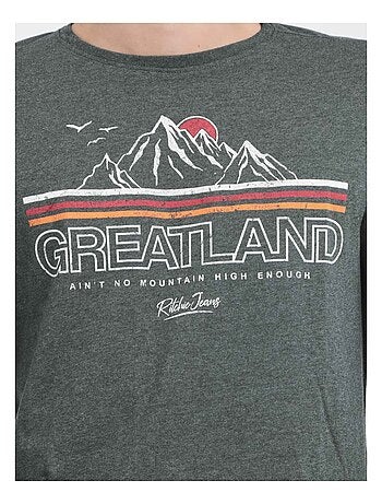 Camiseta de manga larga cuello redondo de puro algodón JORIMUX