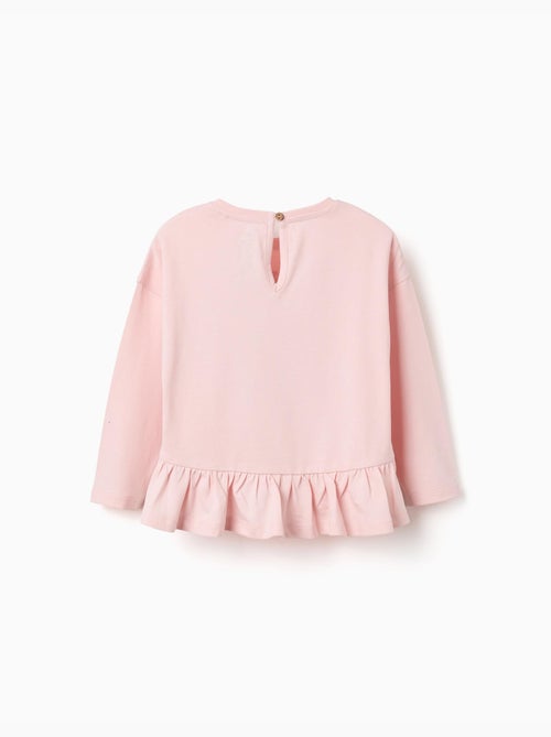 Camiseta de manga larga de algodón con estampado de minnie - Kiabi
