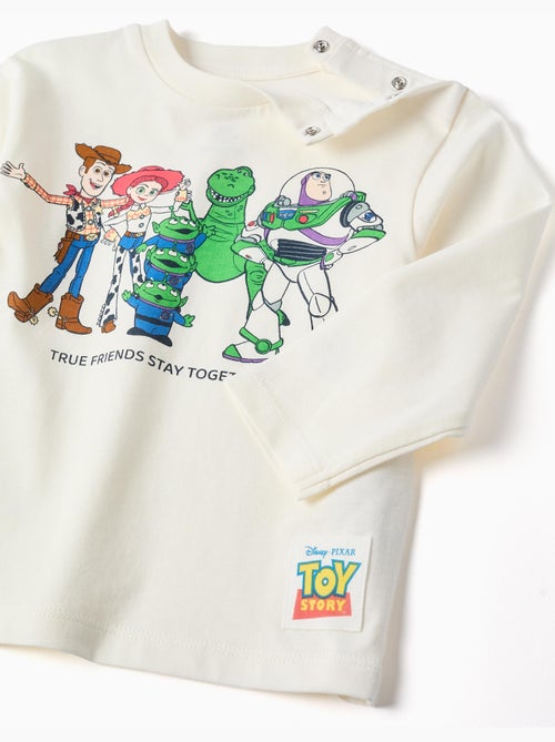 Camiseta de manga larga de algodón con estampado Toy Story - Kiabi Camiseta de manga larga de algodón con estampado Toy Story - Kiabi