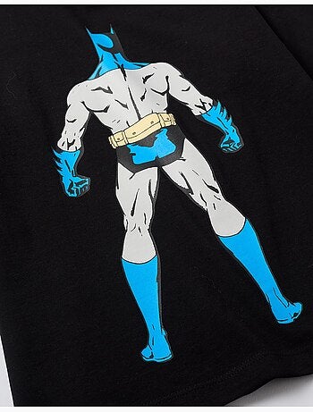 Camiseta de manga larga de algodón con estampados de batman