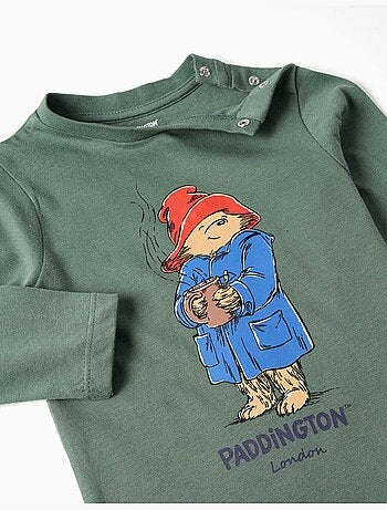 Camiseta de manga larga de algodón con Paddington