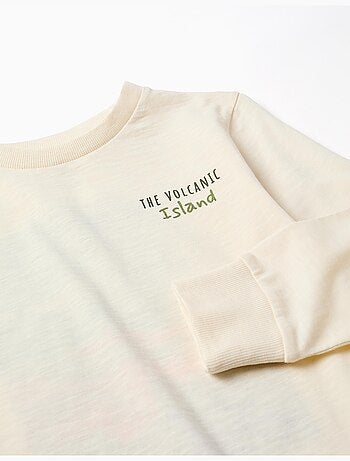 Camiseta de manga larga de algodón Lanzarote