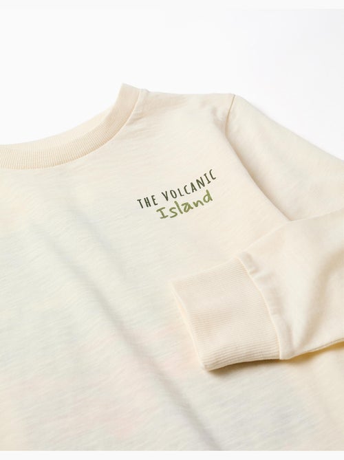 Camiseta de manga larga de algodón Lanzarote - Kiabi