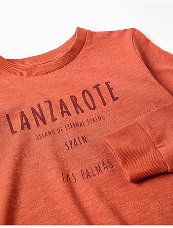 Camiseta de manga larga de algodón Work of Art