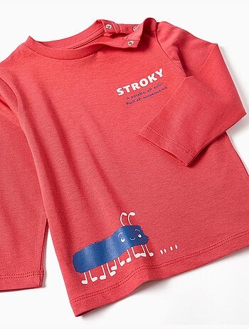 Camiseta de algodón con estampado Art Thinker