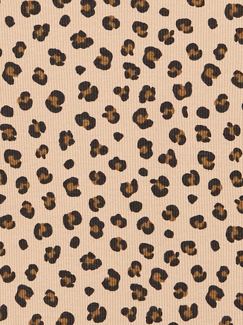 Camiseta de manga larga de punto acanalado - Kiabi