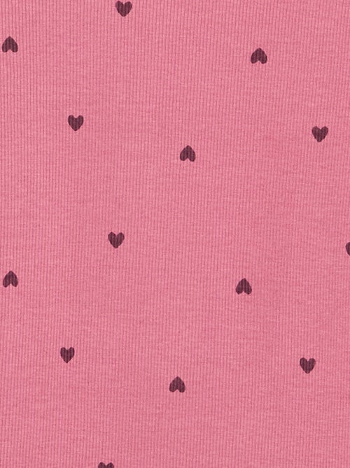 Camiseta de manga larga de punto acanalado - Kiabi