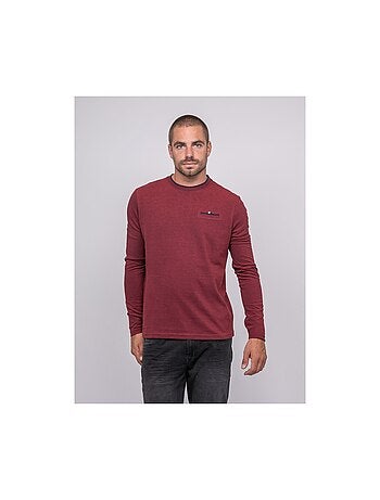 Camiseta de manga larga de puro algodón JUSTONI