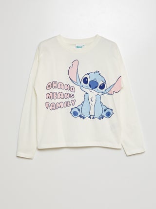 Camiseta de manga larga 'Disney' 'Stitch'