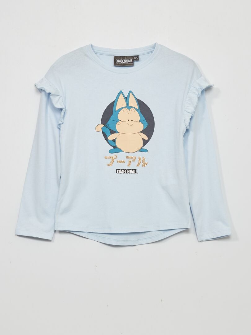Camiseta de manga larga 'Dragon Ball Z' AZUL - Kiabi