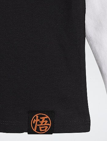 Camiseta de manga larga efecto 2 en 1 'Dragon Ball Z'
