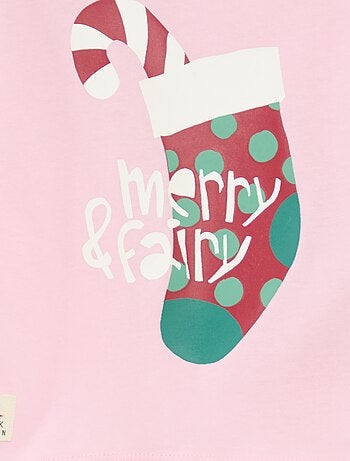 Camiseta de manga larga en punto de algodón