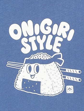 Camiseta de manga larga estampada