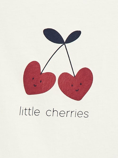 Camiseta de manga larga estampada - Kiabi