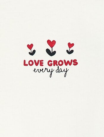 Camiseta de manga larga estampada