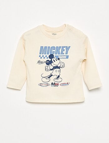 Camiseta de manga larga estampada 'Disney' 'Mickey'