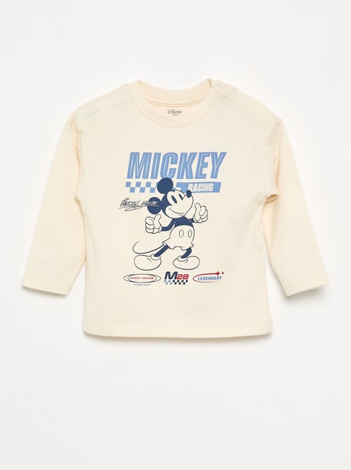 Camiseta de manga larga estampada 'Disney' 'Mickey' - Kiabi
